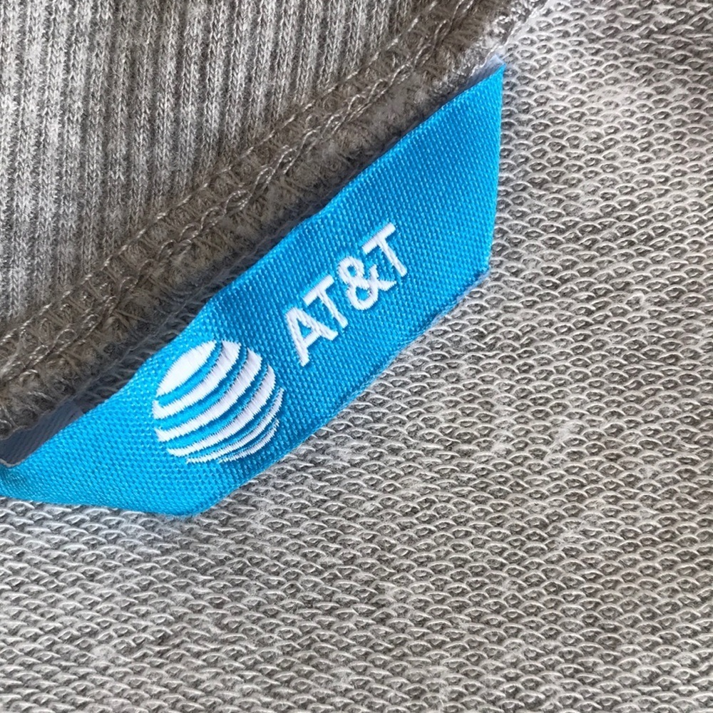 AT&T gray open front super soft medium weight cardigan, L - Picture 11 of 11